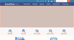 Desktop Screenshot of lewistonmaine.gov